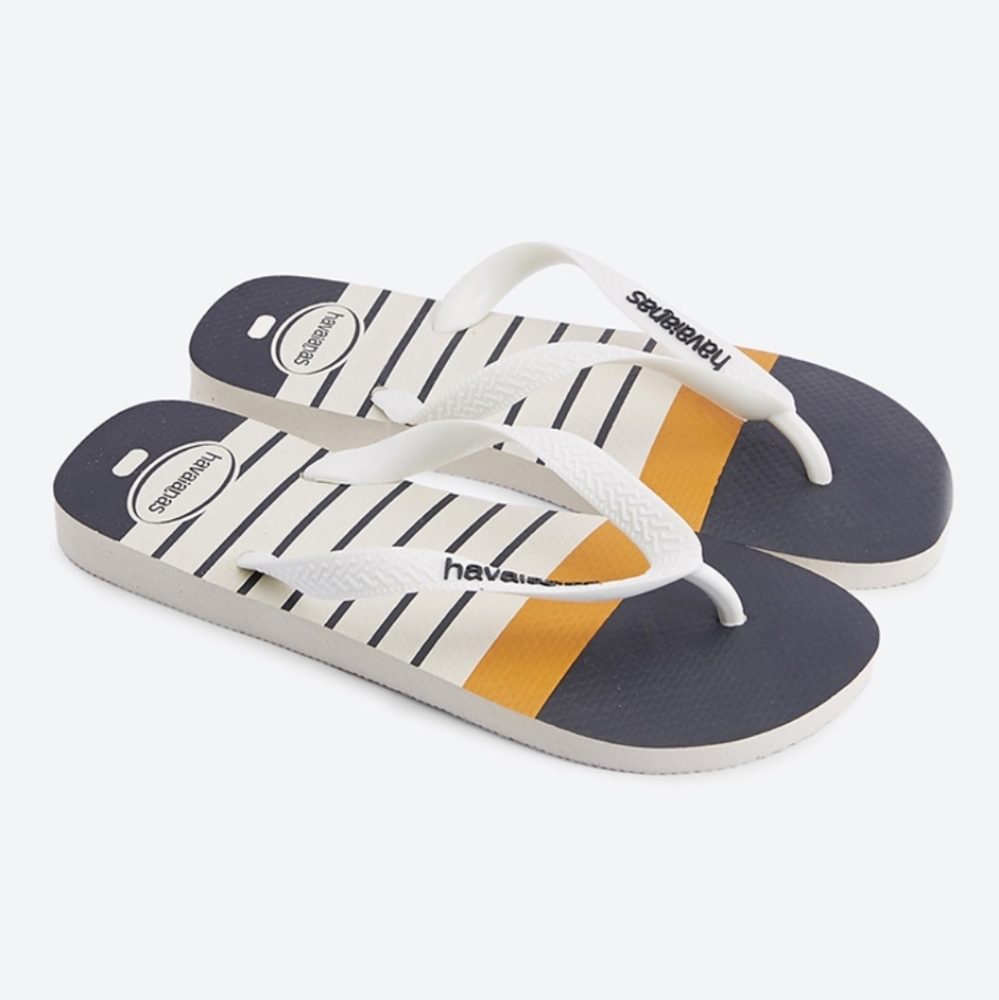NWT Men's Havaianas Top Nautical Flip-flops